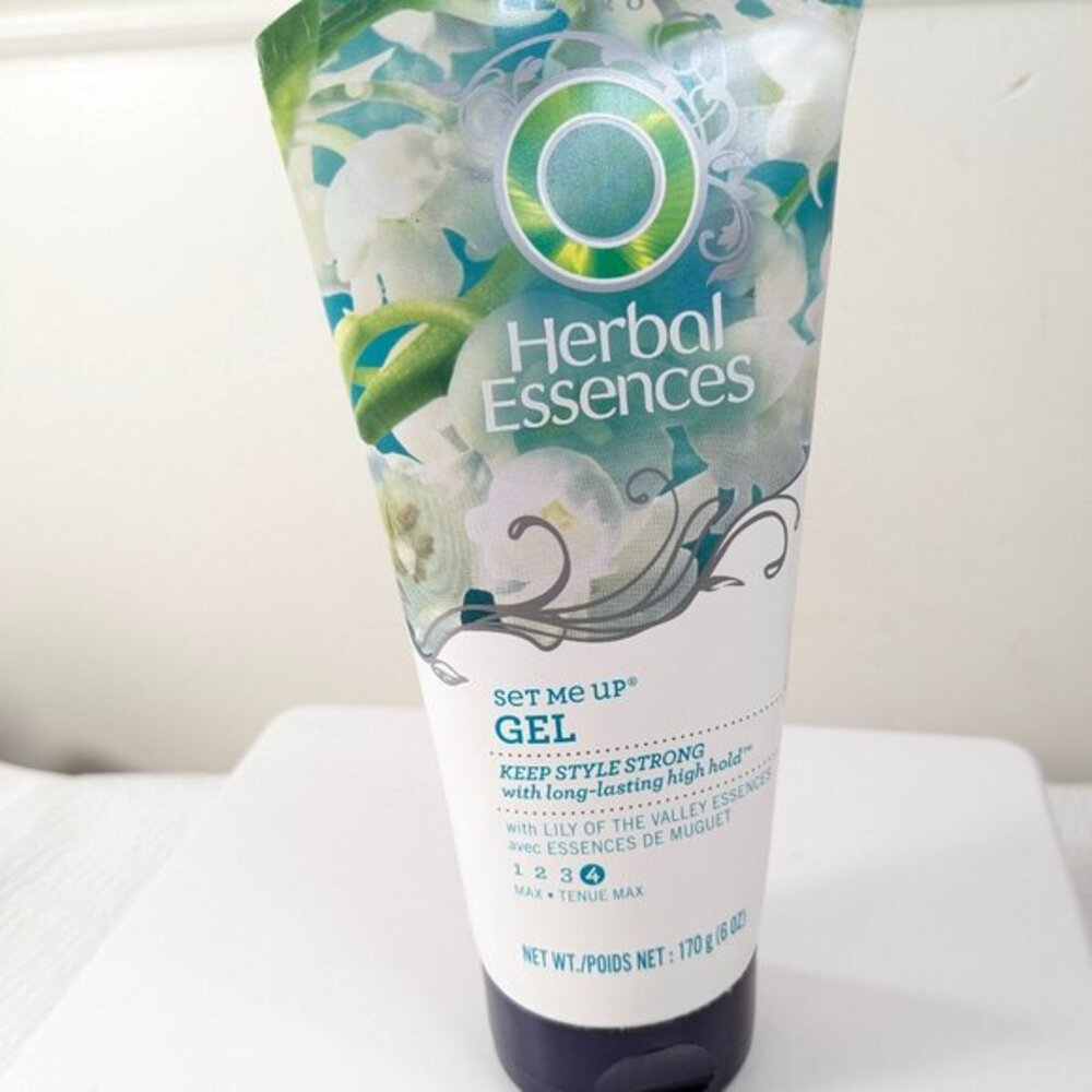 Herbal Essences Set Me Up Hair Gel Lily Of The Valley Essences #4‎ Max Hold READ